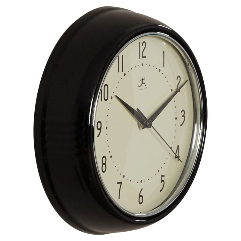 Marsaint Round Simple 7.25" Wall Clock