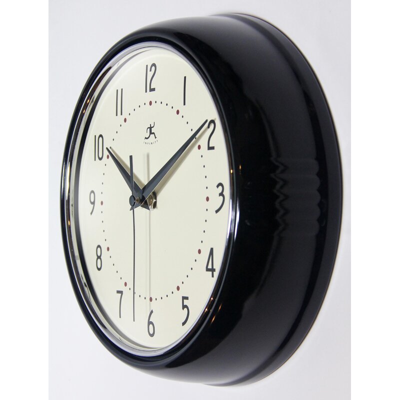 Marsaint Round Simple 7.25" Wall Clock