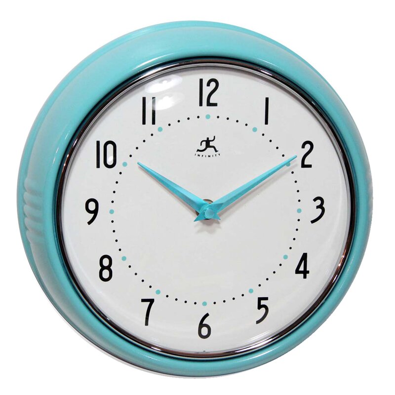 Marsaint Round Simple 7.25" Wall Clock