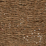 Noa Wicker/Rattan Natural Modern Round Waste Basket