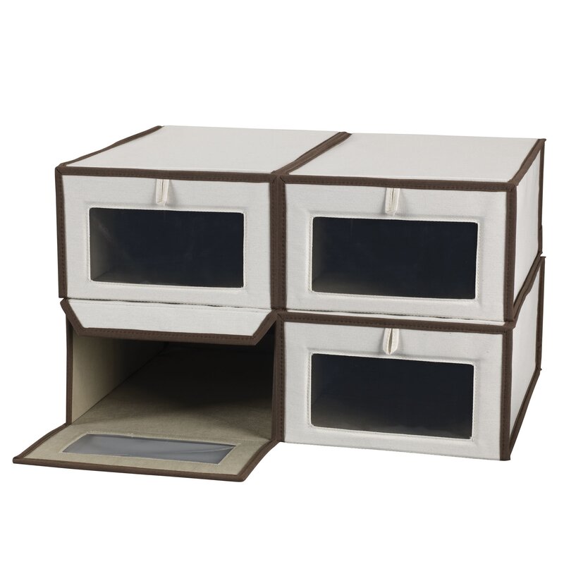 Vicley Shoe Boxes (Set of 4)