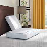 Moca Sleep Ventilated Gel Memory Foam Plush Gusseted Support Pillow