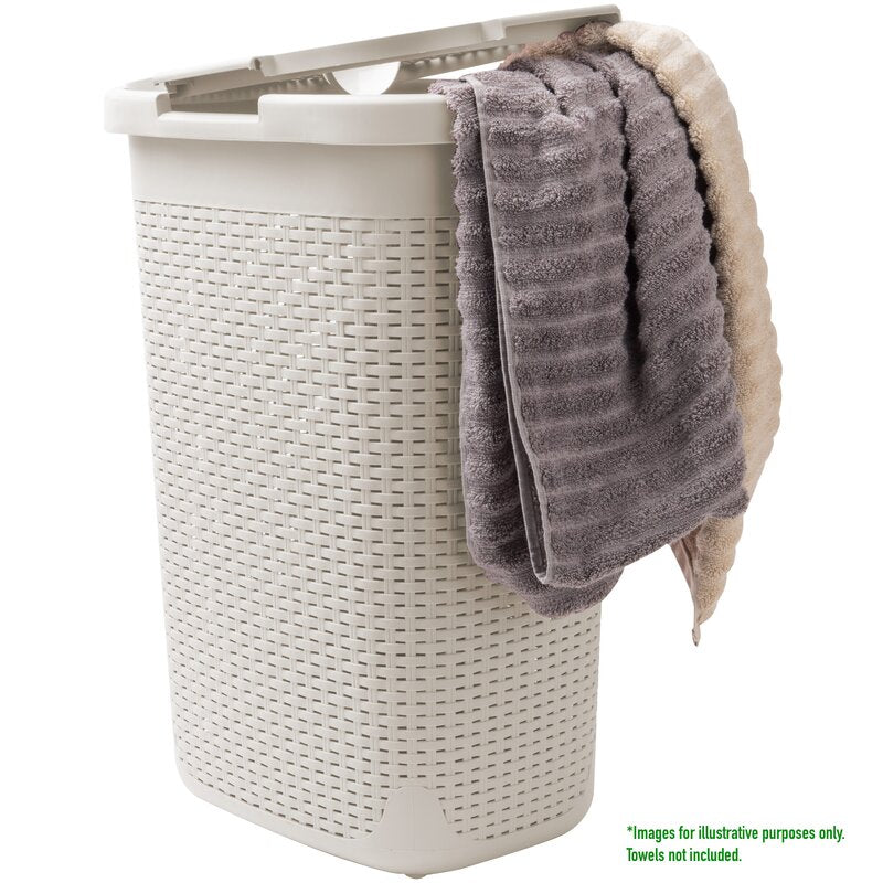 Aroon Slim Plastic Laundry Hamper