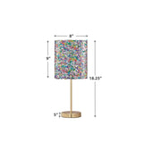 Longate 18" Colorful Table Lamp