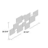 Naireu Square Panel Botanical Wall Decor