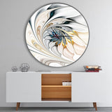 Artsy Wall Floral Art Wall Clock