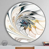 Artsy Wall Floral Art Wall Clock