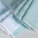 Lola Superior Marble Effect 10 Piece Cotton Towel Set