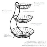 Anjesa 3 Tier Fruit Bowl