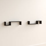 Briniji 2 Piece Novelty Floating Wall Shelf Set (Set of 2)