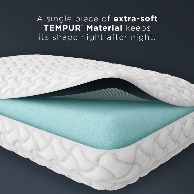 Veida Standard Memory Foam Plush Support Pillow