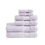 Nona 6 Piece 100% Turkish Cotton Towel Set (Set of 6)