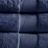 Nona 6 Piece 100% Turkish Cotton Towel Set (Set of 6)