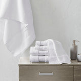 Nona 6 Piece 100% Turkish Cotton Towel Set (Set of 6)
