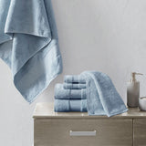 Nona 6 Piece 100% Turkish Cotton Towel Set (Set of 6)