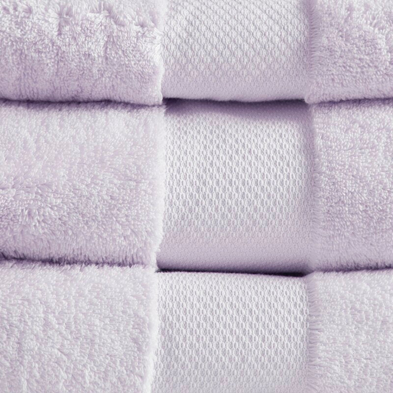 Nona 6 Piece 100% Turkish Cotton Towel Set (Set of 6)