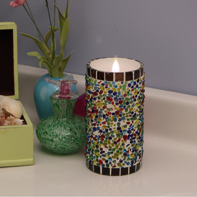 Blicreto Unscented Flameless Flickering Candle