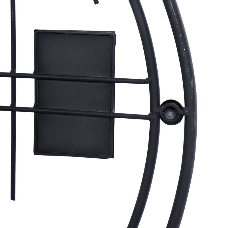 Netome Vase and Bowl Ornamental Metal Wall Decor