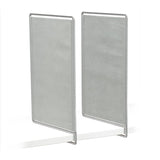 Wynnautree 2 Pcs Moth Proof Metal Shelf Divider