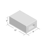 Bampsay Small Shoe Storage Box (Set of 2)