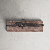 Vaubia Textured Iron Decorative Bicycle Sculpture