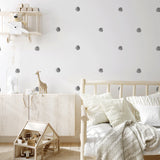 Kacie Watercolor Dots Wall Decal (Set of 50)