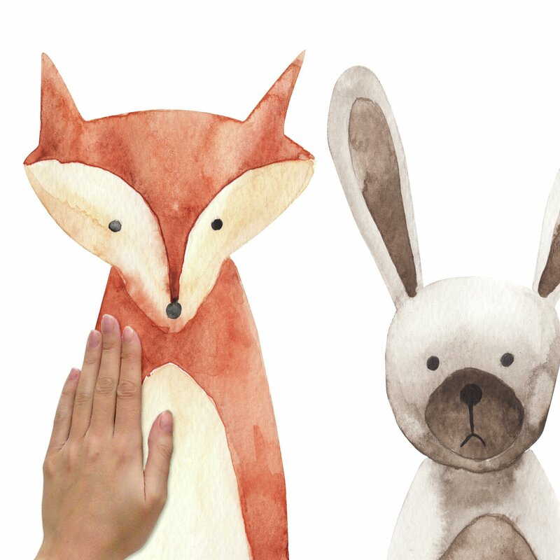 Shane Watercolor Peel and Stick Wall Decals