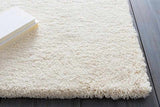 White living room area rug