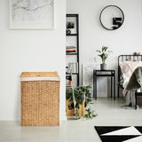 Siavia Wicker Foldable Laundry Basket