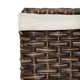 Siavia Wicker Foldable Laundry Basket