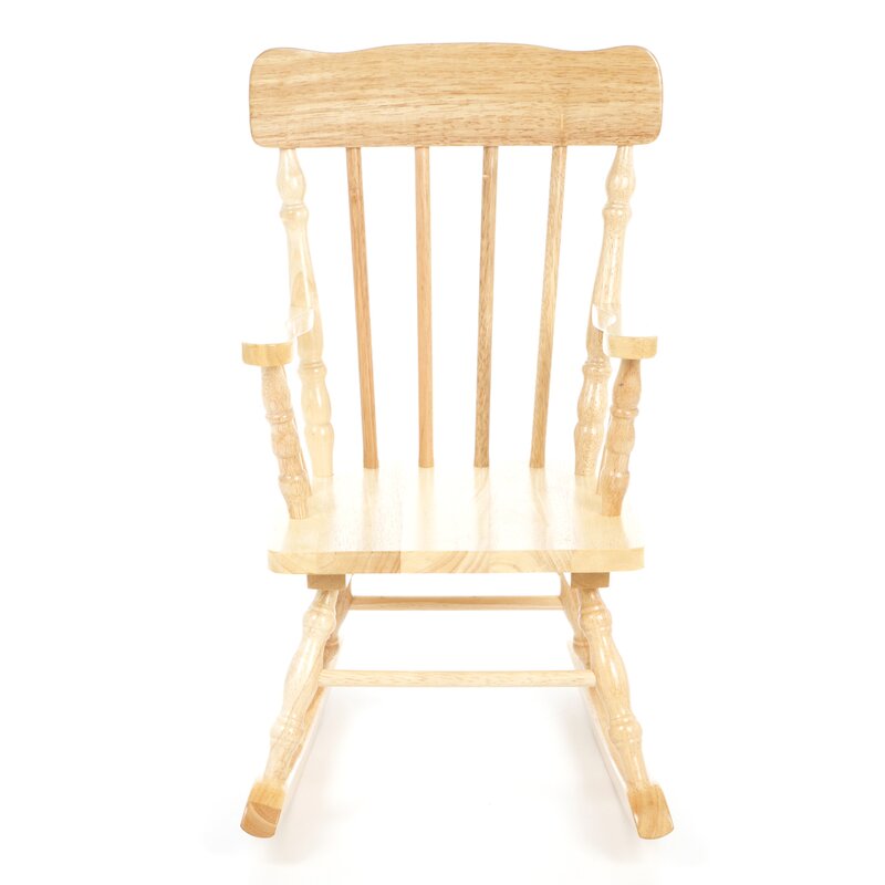 Baordal Solid Wood Kids Rocking Chair