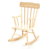 Baordal Solid Wood Kids Rocking Chair