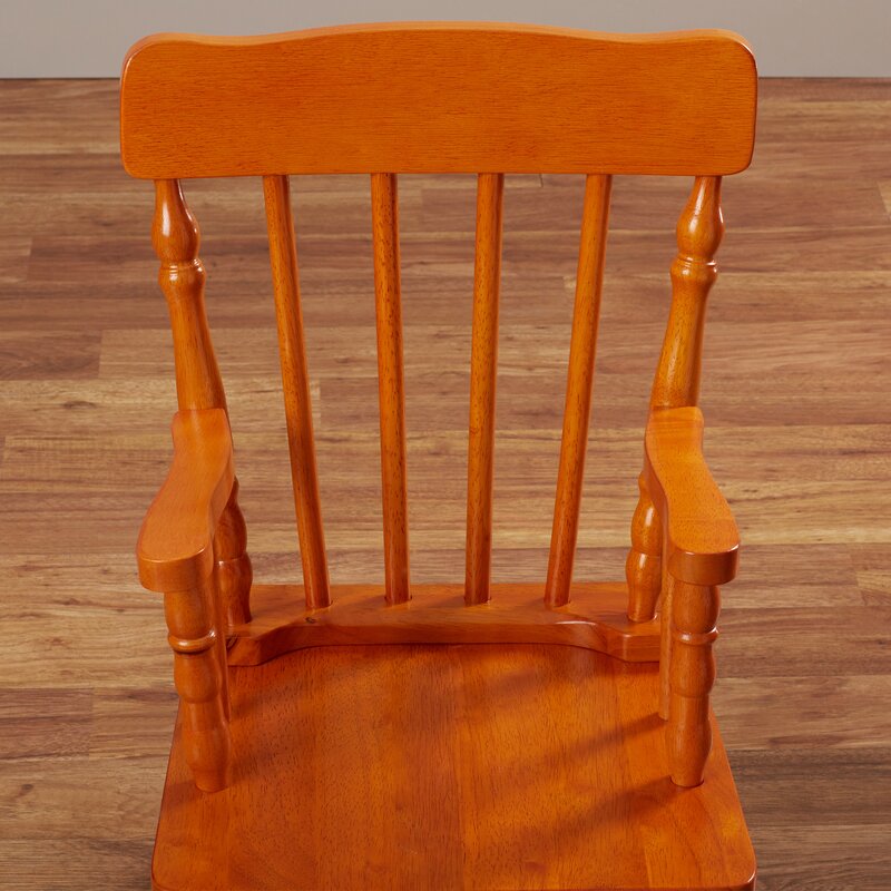 Baordal Solid Wood Kids Rocking Chair