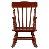 Baordal Solid Wood Kids Rocking Chair