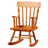 Baordal Solid Wood Kids Rocking Chair
