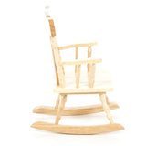 Baordal Solid Wood Kids Rocking Chair