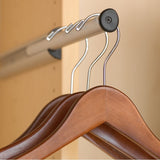 New Publo 25 Pcs Wood Hanger for Dress/Shirt/Sweater