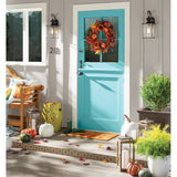 Ameslemo Brown Modern Wood Tabletop Lantern