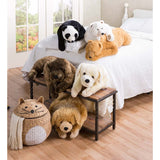 Ivesoy Woven Cat Shaped Storage Basket