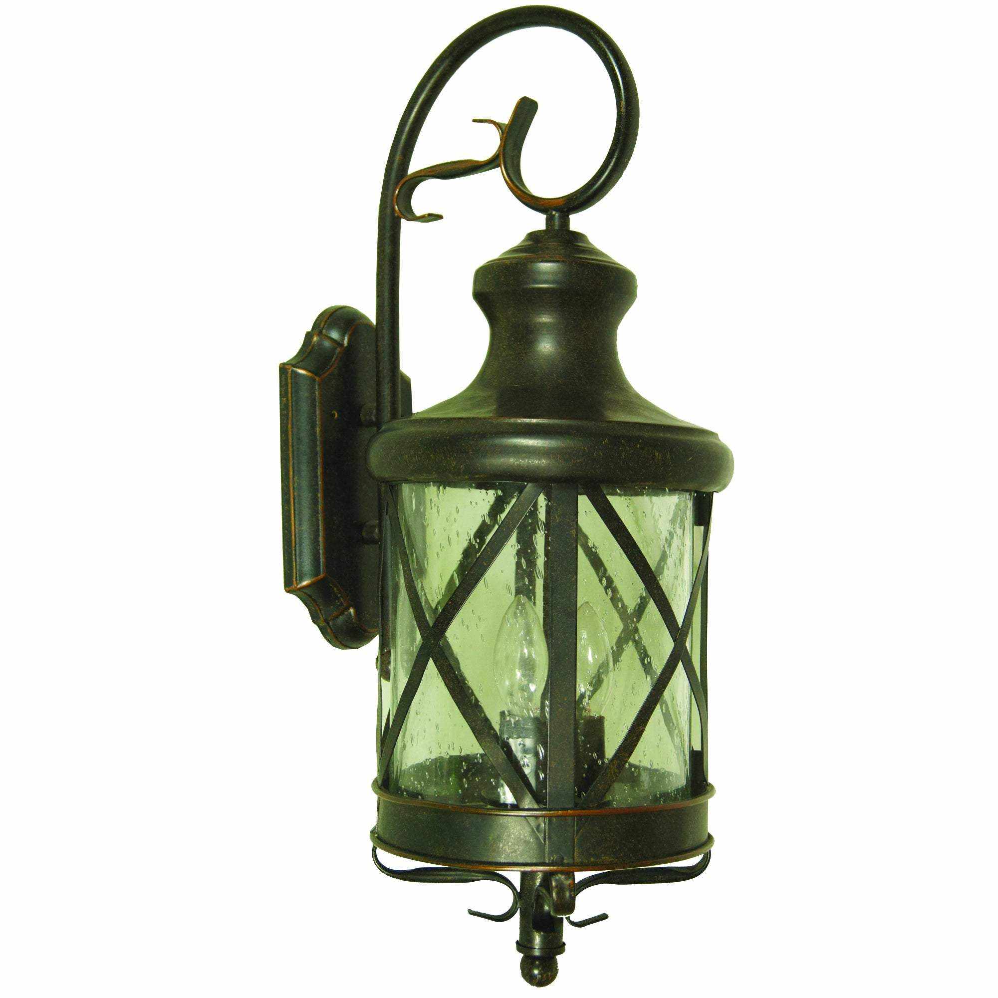 Wallie 2 - Bulb Outdoor Wall Lantern - Furniture, Decor, Rugs & More