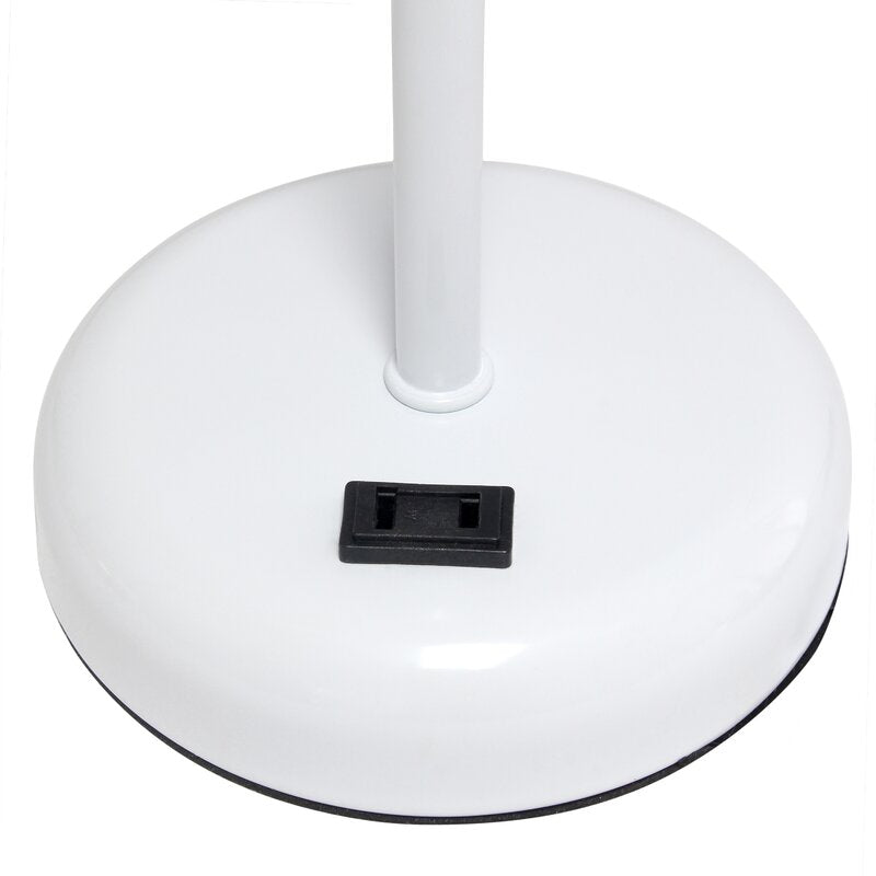 Baxter 19.5" Table Lamp with Outlet