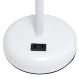 Baxter 19.5" Table Lamp with Outlet