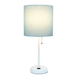 Baxter 19.5" Table Lamp with Outlet