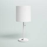 Baxter 19.5" Table Lamp with Outlet