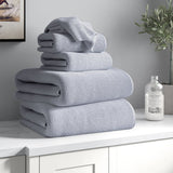 Janessa Egyptian-Quality Cotton 6 Piece Plush Towel Set