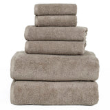 Janessa Egyptian-Quality Cotton 6 Piece Plush Towel Set