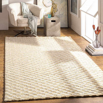 Goldmsall Solid and Border Area Rug