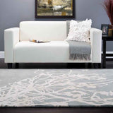 Stistock Modern Tufted Gray Area Rug