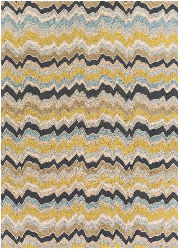 Beclyn Modern Khaki Area Rug