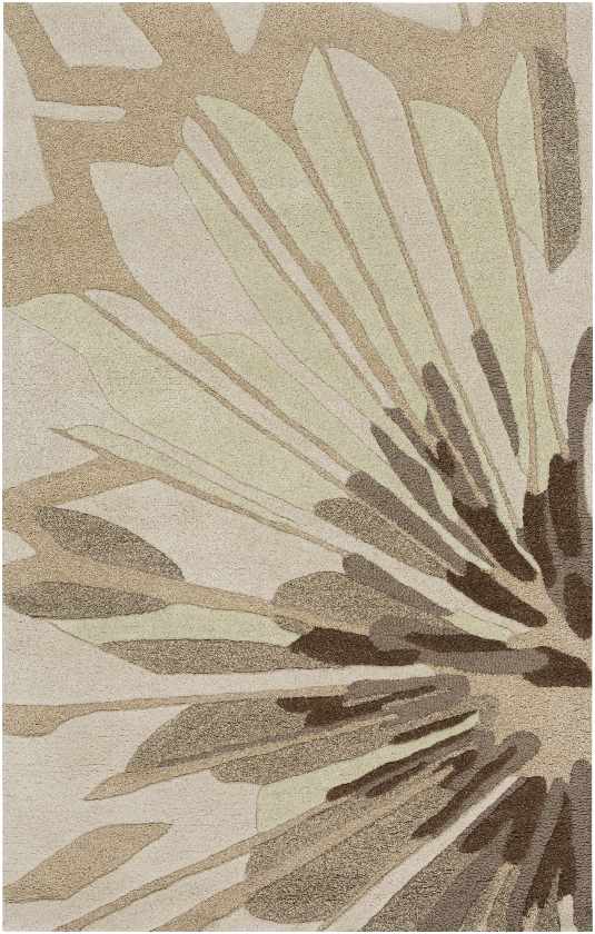 Platte Modern Oyster Gray/Brown Area Rug